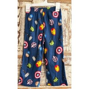 Boys' Marvel Avengers Pajama Pants - Blue - Size 4